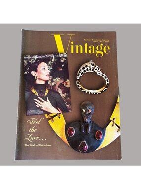 Vintage Fashion & Costume Jewelry Magazine 2007 Vol. 17 No. 2 Diane Love Poppits